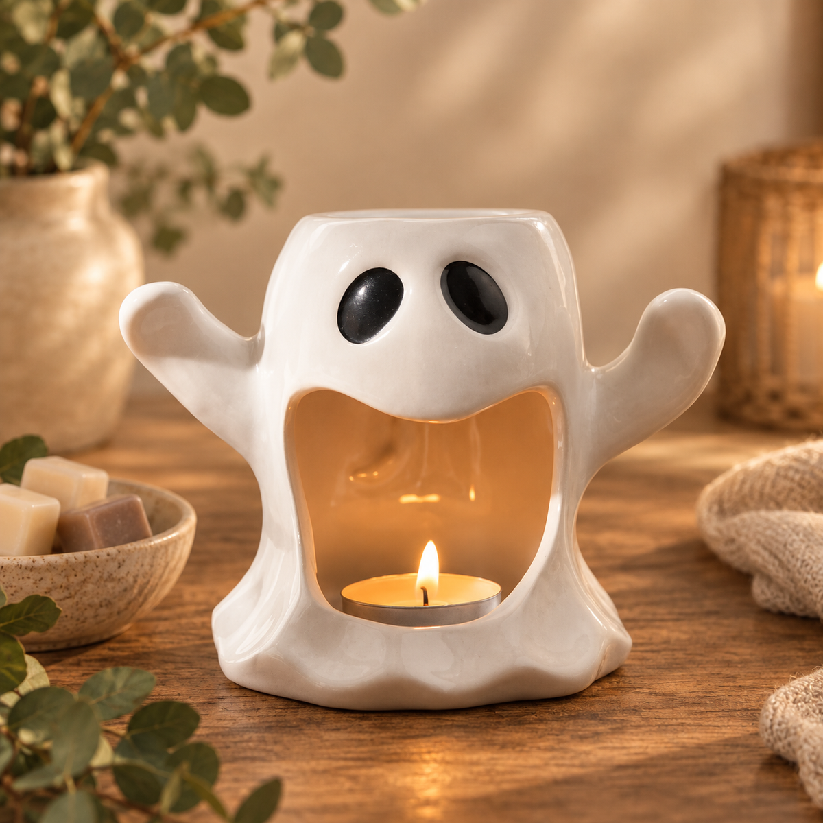 QUEMADOR DE CERA FANTASMA