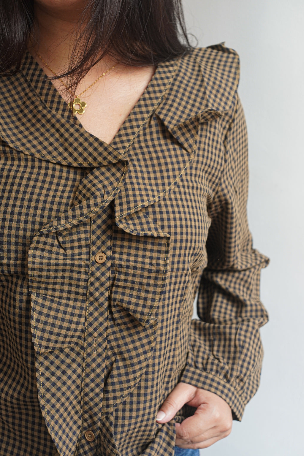BLUSA VOLANTE VICHI