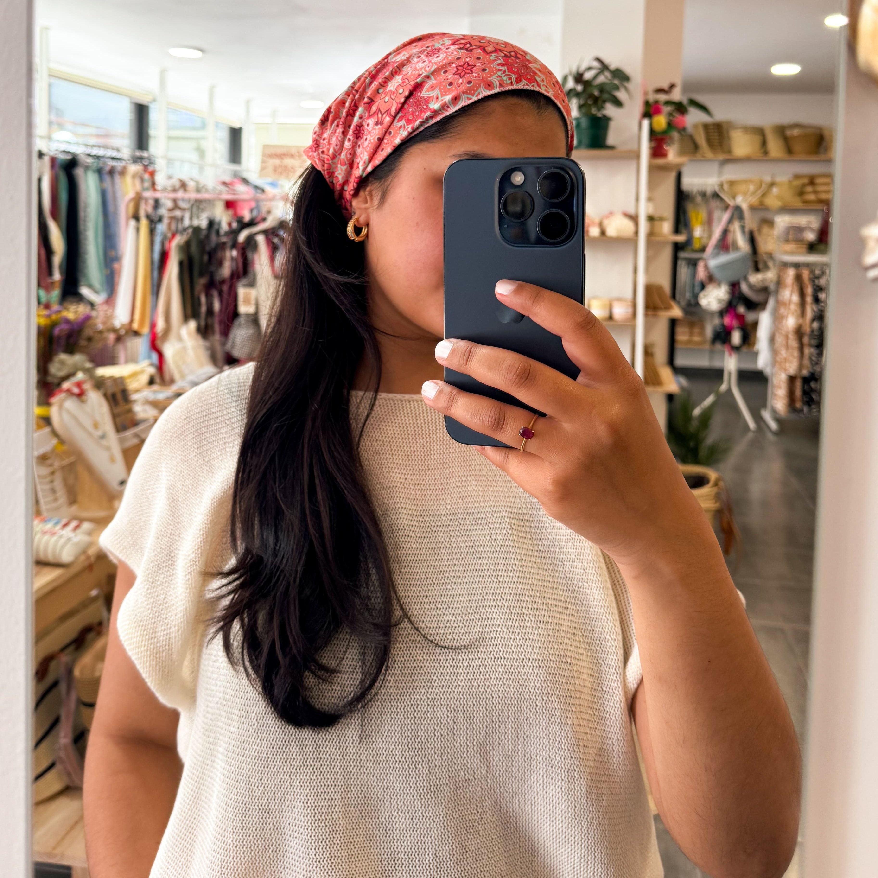 BANDANA FLORES