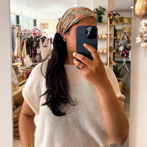 BANDANA FLORES