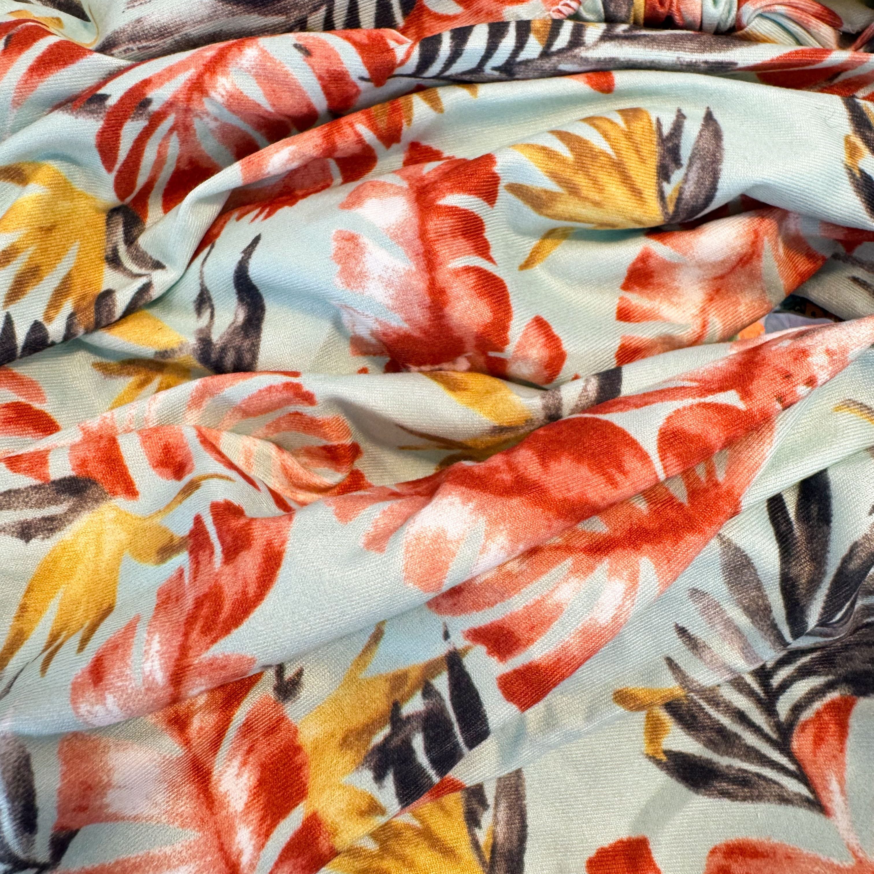 BANDANA TROPICAL - Rojo