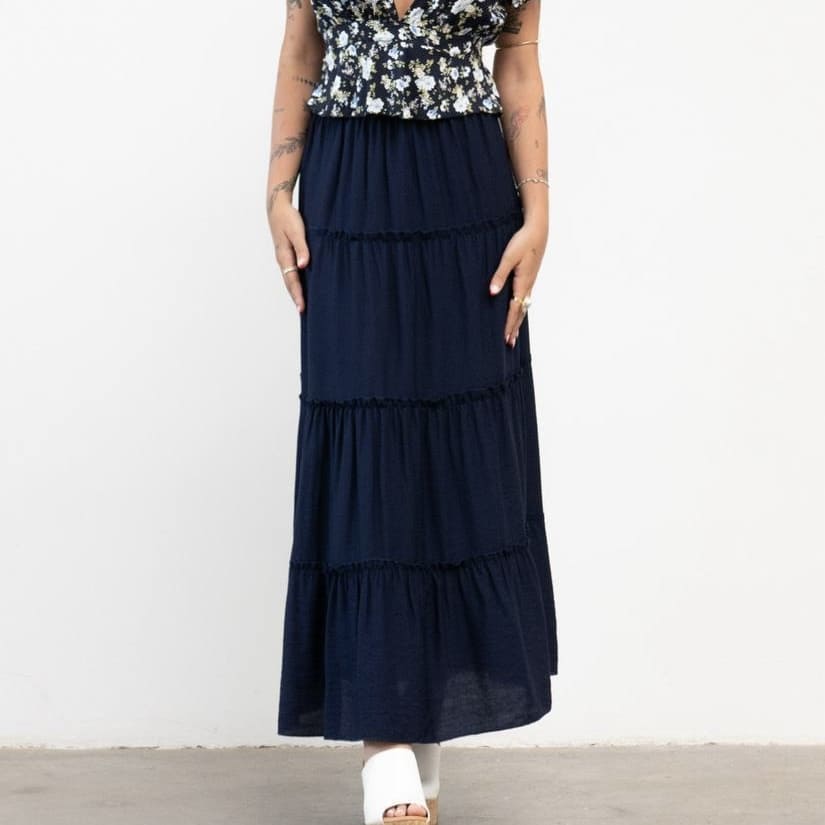 FALDA MAXI VOLANTES