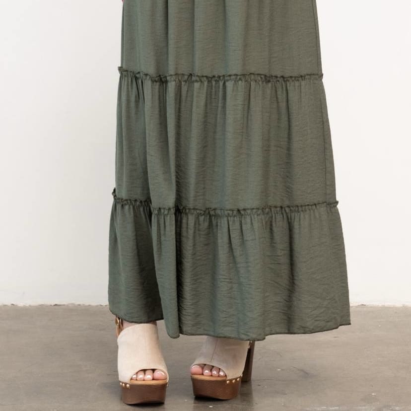 FALDA MAXI VOLANTES