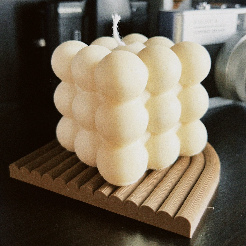 BUBBLE CANDLE Blanco