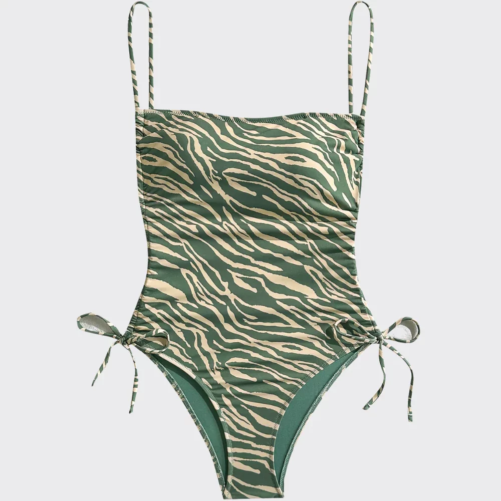 BAÑADOR TIGRESA VERDE
