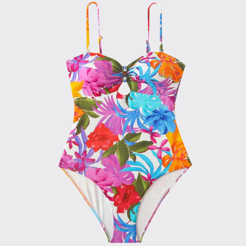 BAÑADOR FLORA BLANCO